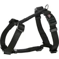 H-Geschirr PREMIUM – schwarz L-XL: Brustumfang: 75–120 cm/25 mm